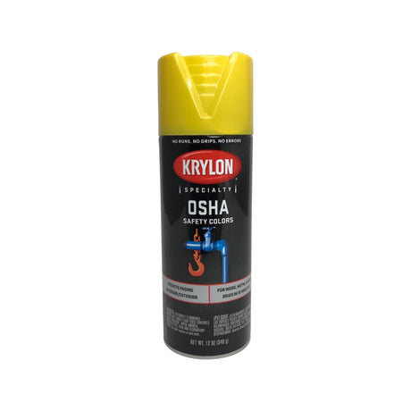 Krylon 1813 2 PACK Osha Safety Colors - Safety Yellow - 12 oz