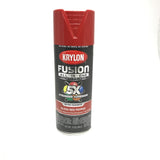 KRYLON 2720 Gloss Red Pepper All-In-One Fusion Paint & Primer - No-Peel - 12 oz Aerosol