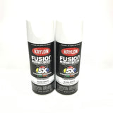 KRYLON 2727-2 PACK Gloss White All-In-One Fusion Paint & Primer - No-Peel - 12 oz Aerosol
