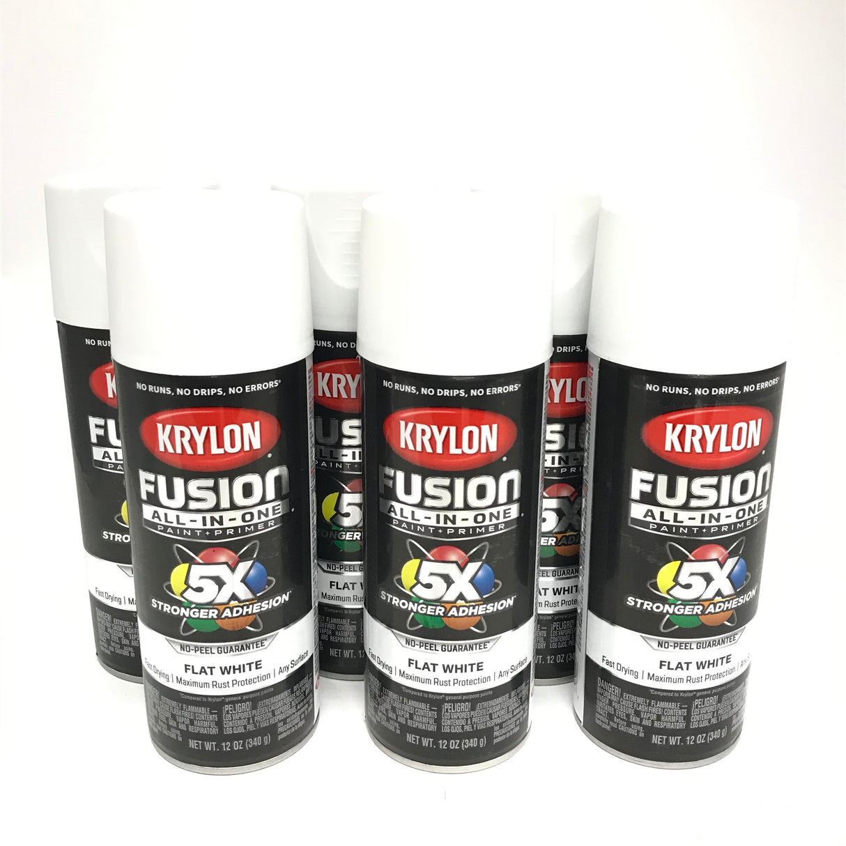 Krylon Fusion All In One Spray Paint Gloss 5x stornger 12 Oz Choose your  color