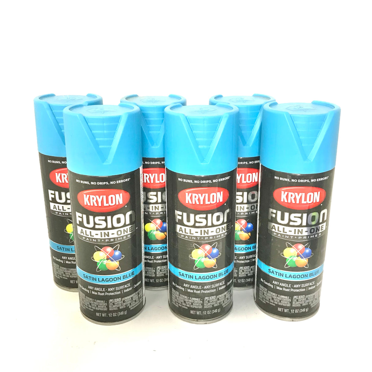 Krylon Fusion All-In-One Satin White Spray Paint and Primer In One (NET WT.  12-oz) in the Spray Paint department at