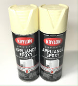 KRYLON 3207-2 PACK BISQUE Specialty Appliance Epoxy - Durable, Washable Enamel. Fast Drying - 12 oz Aerosol