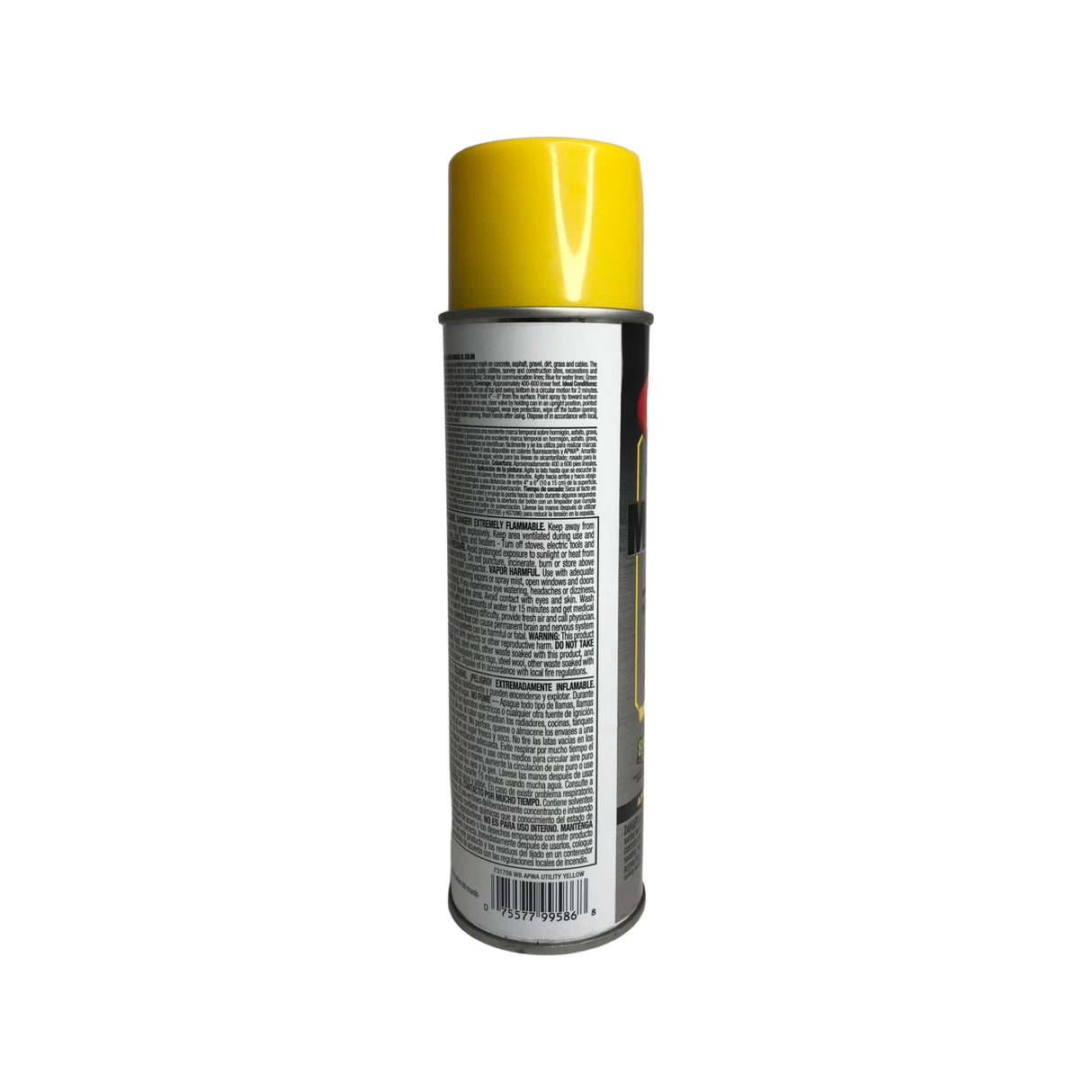 Krylon 731708 - 2 PACK Mark-It WB Inverted Marking Paint - APWA Utility Yellow