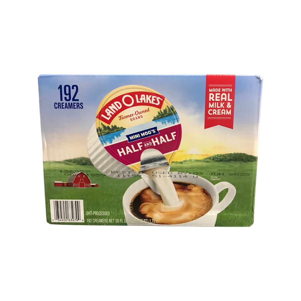 Land O Lakes Mini Moo's Half & Half Coffee Creamer - 192 Count