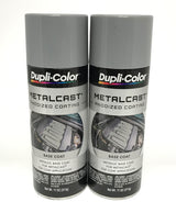 Duplicolor MC100 - 2 Pack Metalcast Bright Metal Coat Anodized Automotive Paint - 11 oz