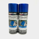 Duplicolor MC201-2 PACK MetalCast BLUE Anodized Heat Resistant Coat -11oz Aerosol Paint