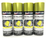 Duplicolor MC202-4 PACK MetalCast YELLOW Anodized Heat Resistant Coat - 11oz