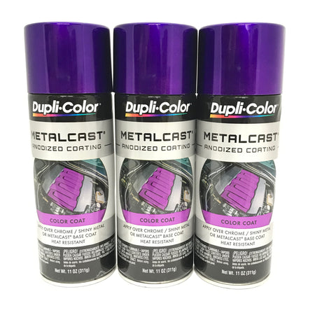 Dupli-Color MC204 Metallic Purple Automotive Spray Paint 11 fl oz (6 Pack)