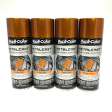 Duplicolor MC205 - 4 Pack Metalcast Orange Copper Anodized Automotive Paint - 11 oz