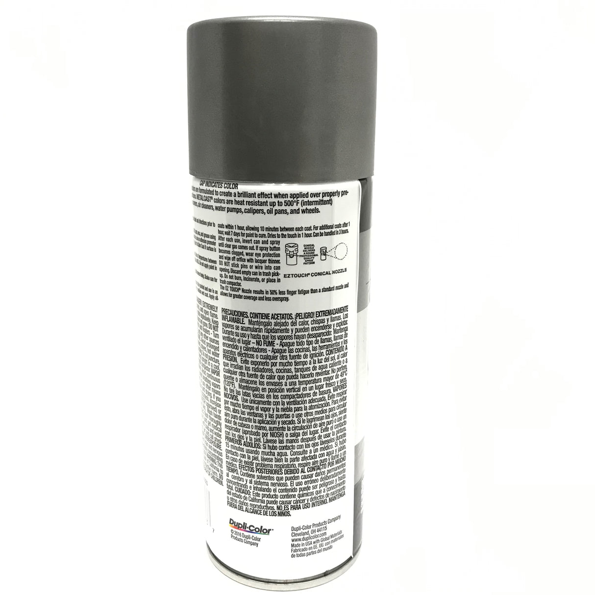 Duplicolor MC206-4 PACK MetalCast SMOKE Anodized Heat Resistant Coating - 11oz