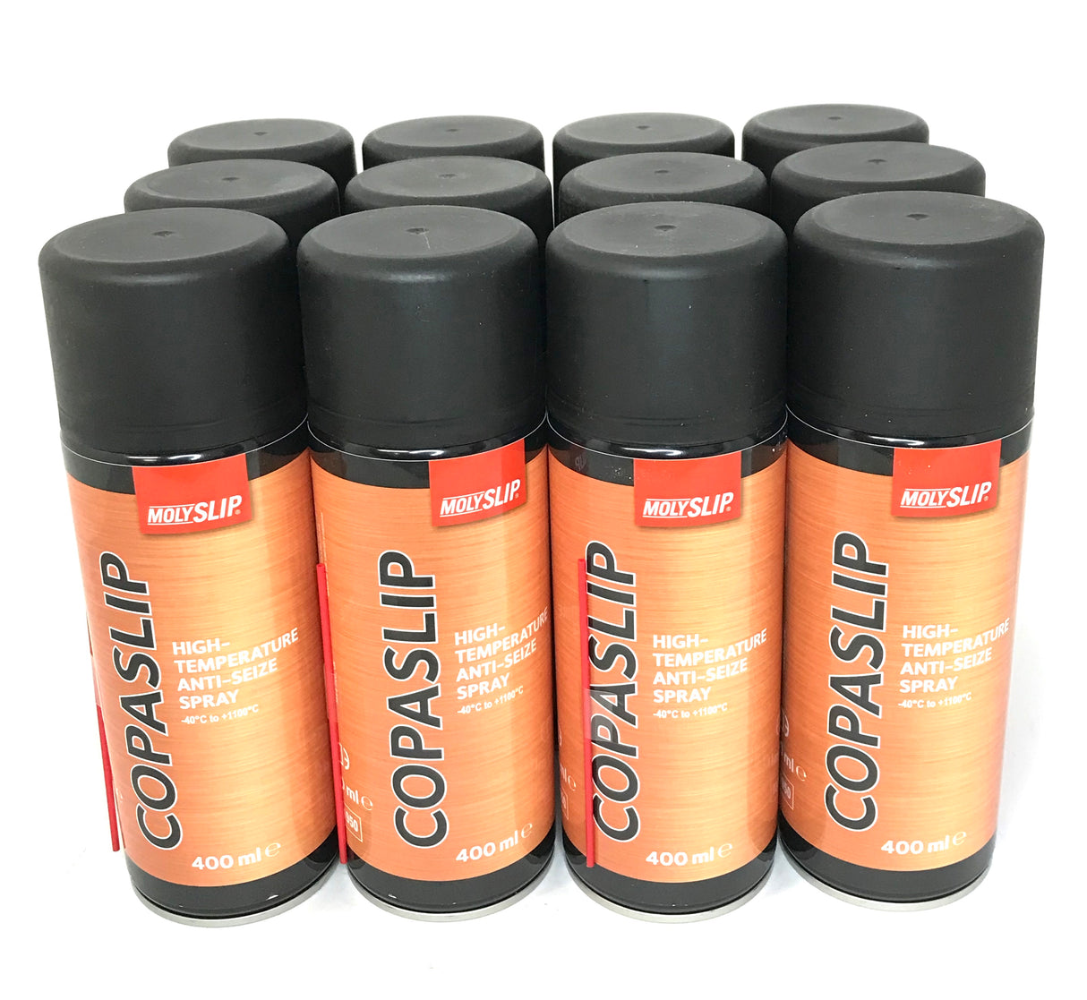 MLS 4477 Molyslip Copaslip High-Temperature Anti-Seize Aerosol Spray - 12 PACK