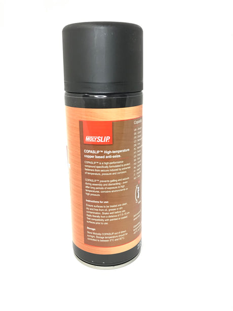 MLS 4477 Molyslip Copaslip High-Temperature Anti-Seize Aerosol Spray - 2 PACK