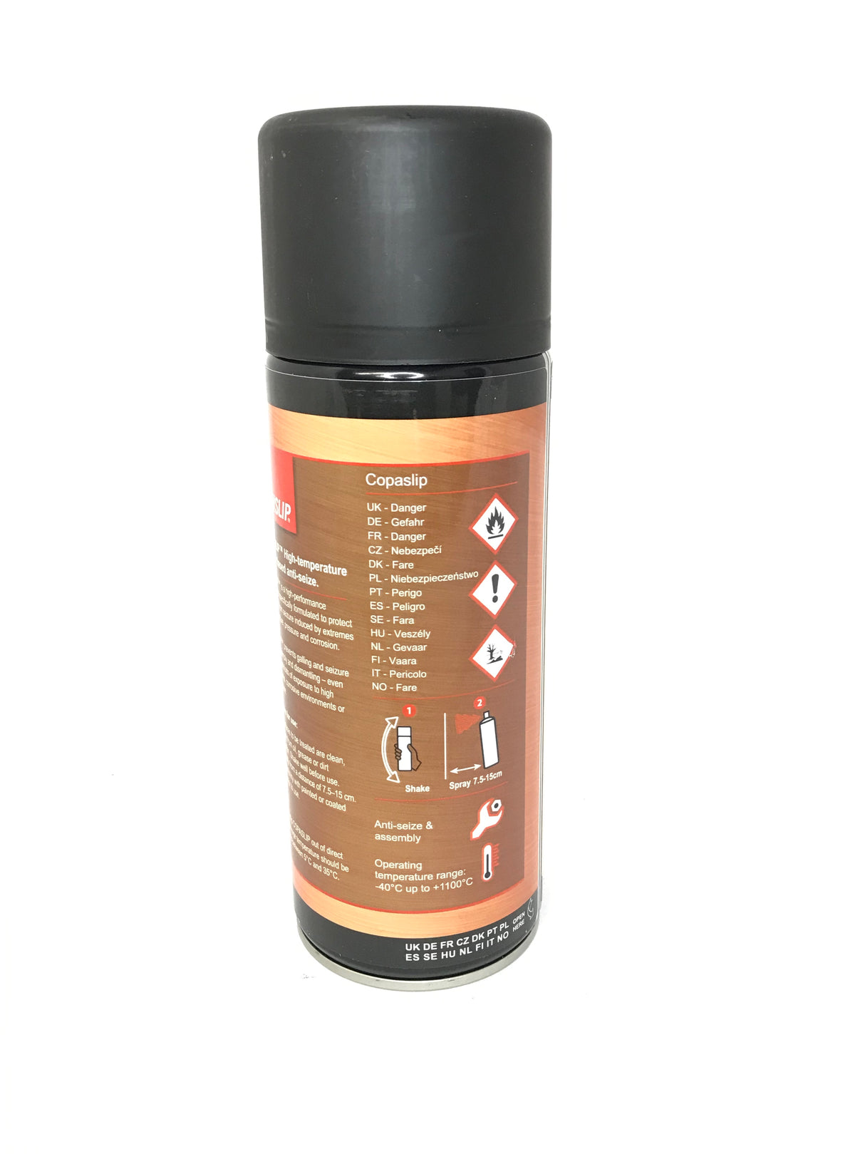 MLS 4477 Molyslip Copaslip High-Temperature Anti-Seize Aerosol Spray - 2 PACK