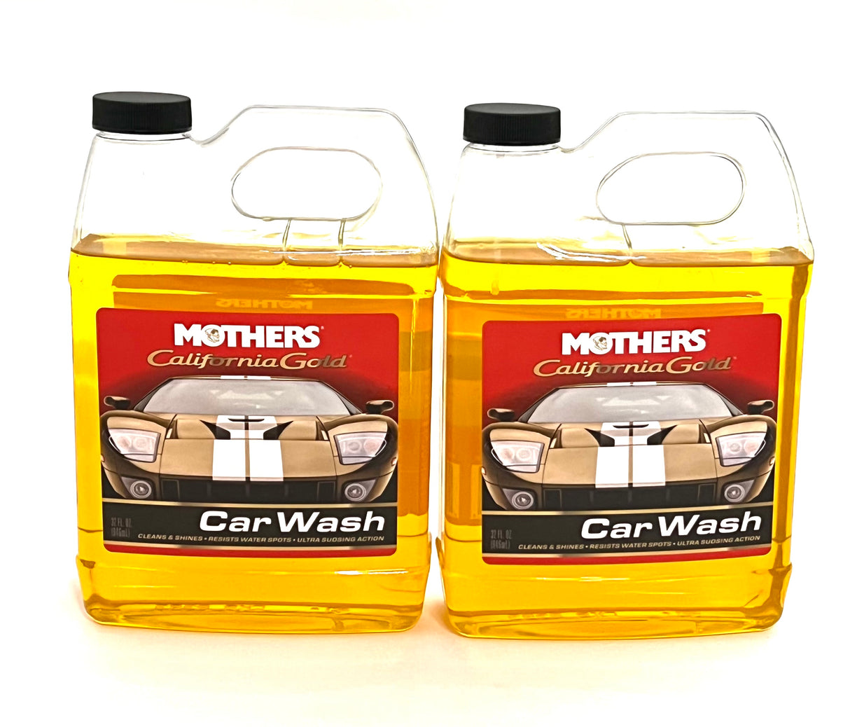 MOTHERS 05632 California Gold Car Wash -Resists water spots -pH balanced- 2 PACK