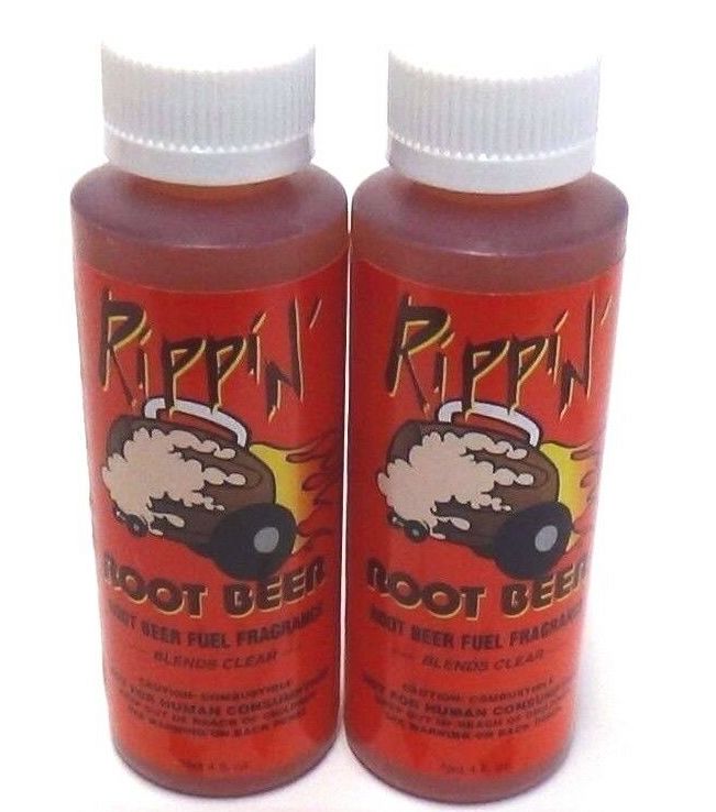 Power Plus Lubricants-2 PACK ROOTBEER Fuel Fragrance for Car, Motorcycle, ATV, IMCA - 4 fl oz