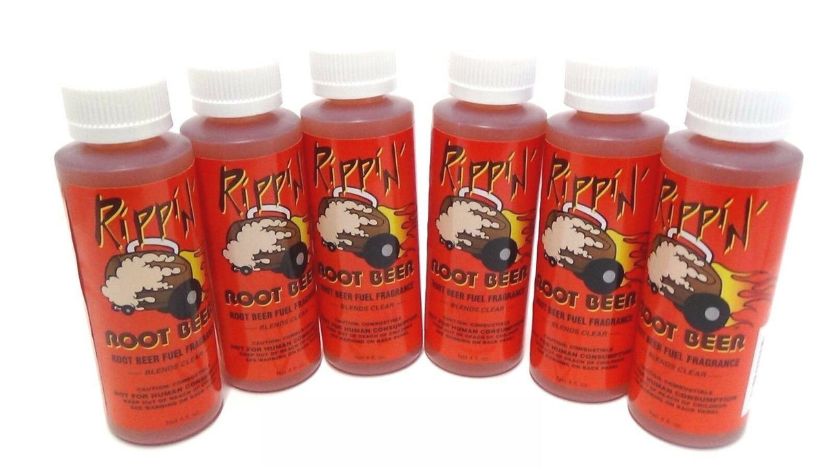 Power Plus Lubricants-6 PACK ROOTBEER Fuel Fragrance for Car, Motorcycle, ATV, IMCA - 4 fl oz