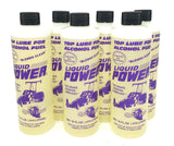 PowerPlus GRAPE Scented Lubricants Alcohol Top Lube 16oz-Liquid Power Upper Cylinder Lube - 6 PACK