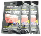 Duplicolor PW100-3 Pack Touch-up Repair Prep-Wipe Towelette
