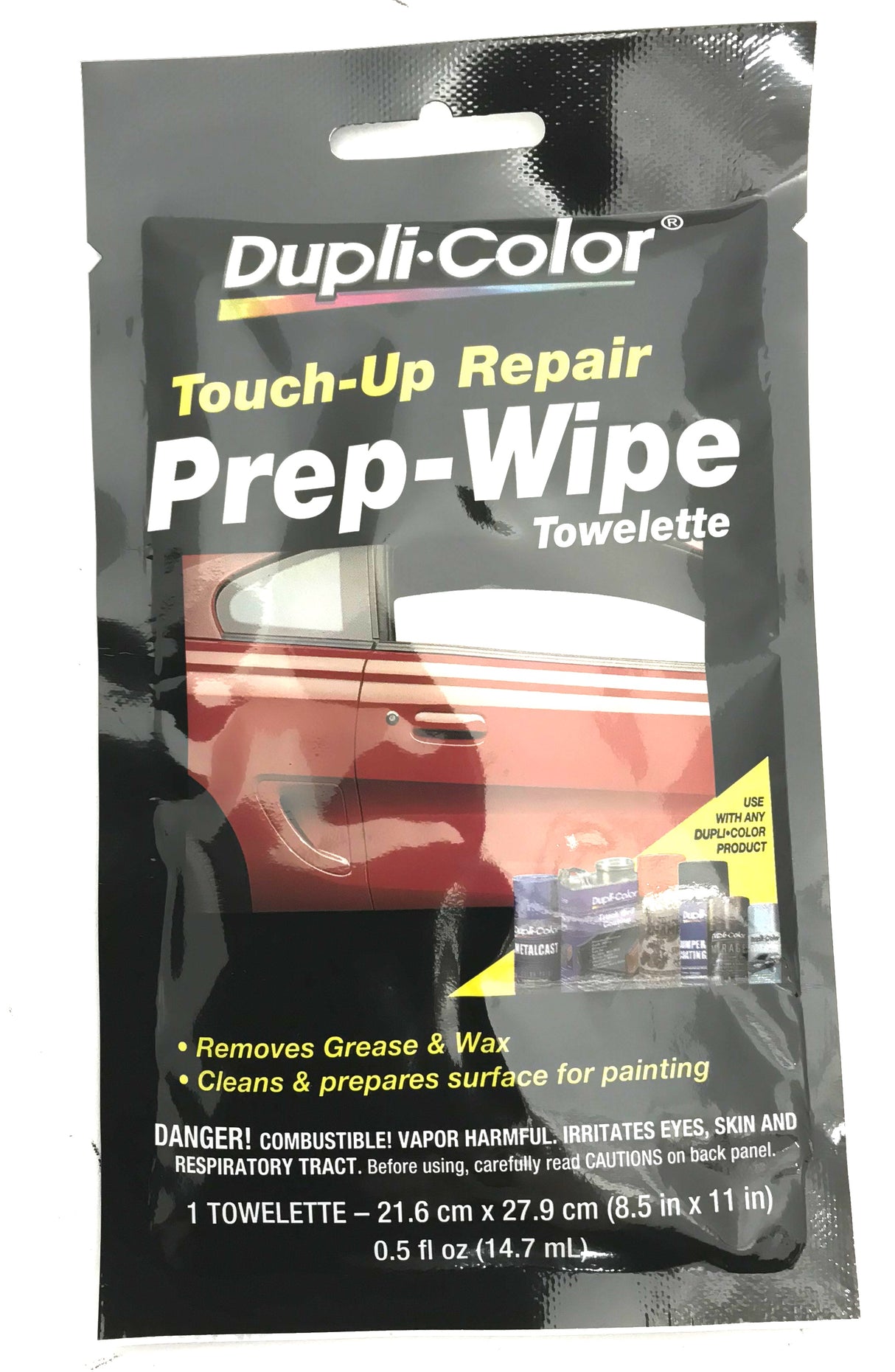Duplicolor PW100 Touch-up Repair Prep-Wipe Towelette