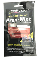Duplicolor PW100 Touch-up Repair Prep-Wipe Towelette