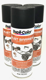 Duplicolor RBA100 3 PK Rust Barrier Flat Black - Rust Preventive Coating - 11 oz