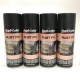 Duplicolor RF129-4 PACK Black Rust Fix - Sandable & Paintable - 10.25oz
