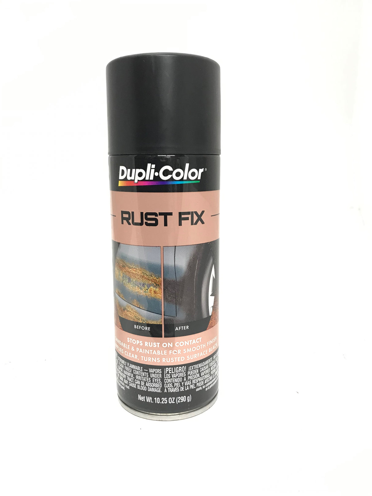 Duplicolor RF129 Black Rust Fix - Sandable & Paintable - 10.25oz