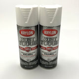 KRYLON RTA9200-2 PACK GLOSS WHITE Rust Tough Protective Enamel - Quick Dry - 40% Stronger - 12 oz Aerosol