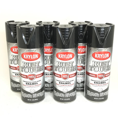 KRYLON 2732-4 PACK SATIN BLACK All-In-One Fusion Paint & Primer - No-P –  Heintz Sales