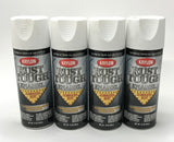 KRYLON RTA9219-4 PACK FLAT WHITE Rust Tough Protective Enamel - Quick Dry - 40% Stronger - 12 oz Aerosol