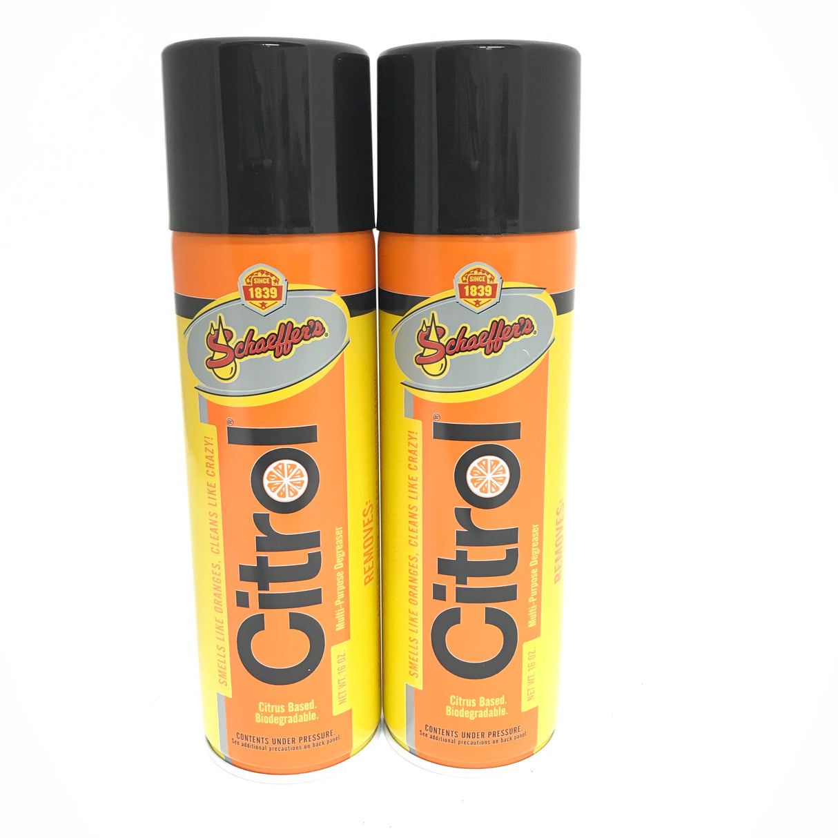 Schaeffer's Citrol 266-2 PACK Multi-purpose Degreaser & Industrial Cleaner - Citrus - 16oz