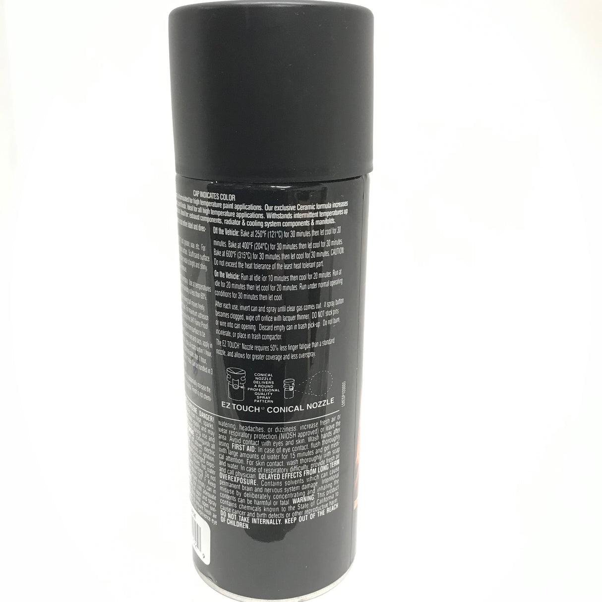 VHT SP102-2 PACK FLAT BLACK High Temperature Flame Proof Header Paint - 11 oz