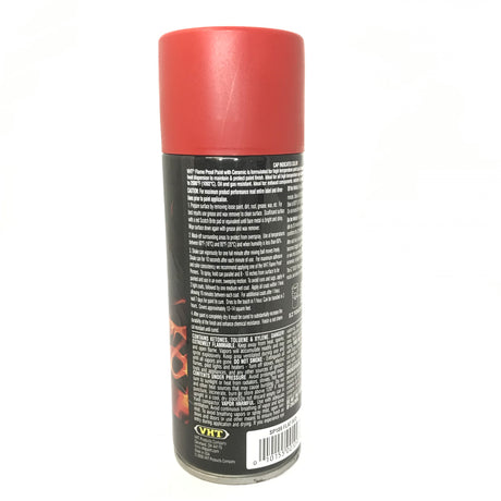 VHT SP109 High Temperature Flame Proof FLAT RED Header Spray Paint - 11oz