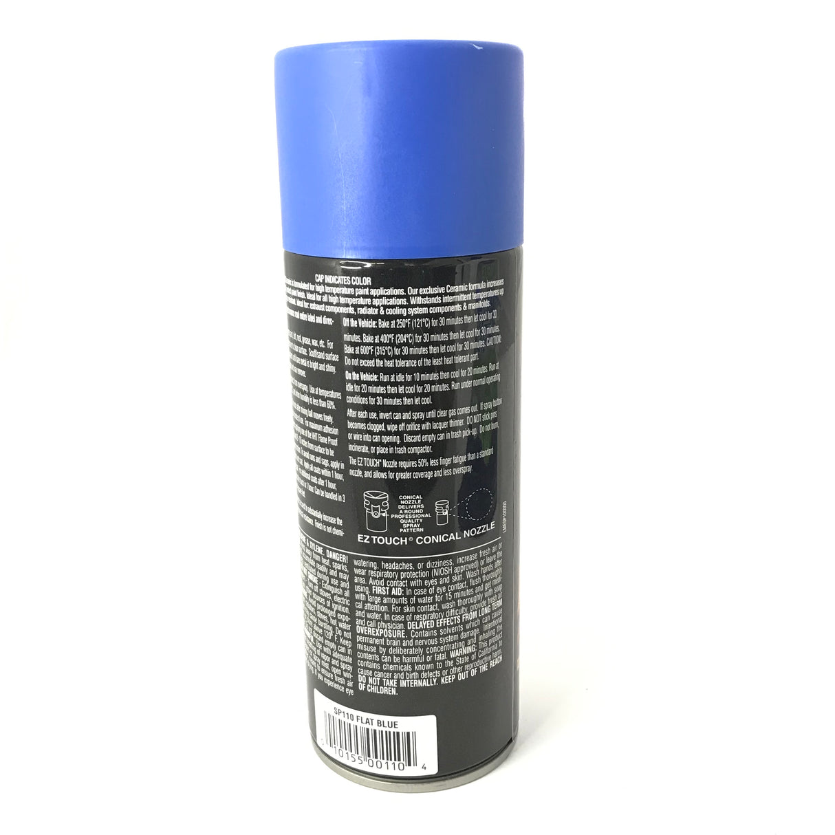 VHT SP110-2 PACK High Temperature Flame Proof FLAT BLUE Header Spray Paint - 11oz