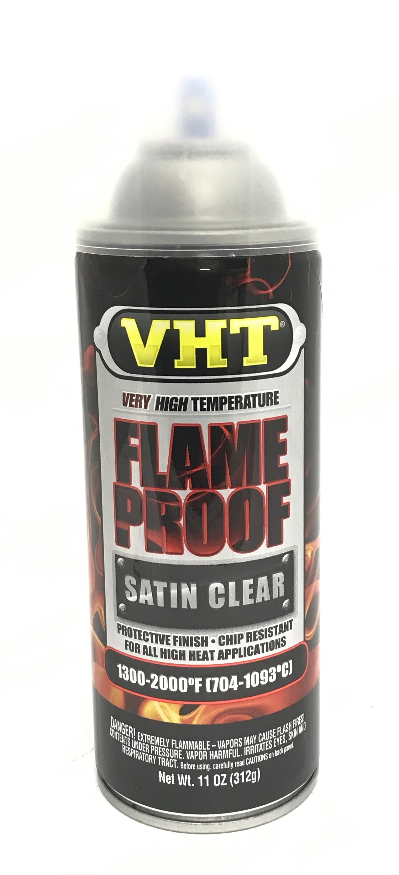 VHT SP115 Satin Clear High Temperature Flame Proof Header Paint