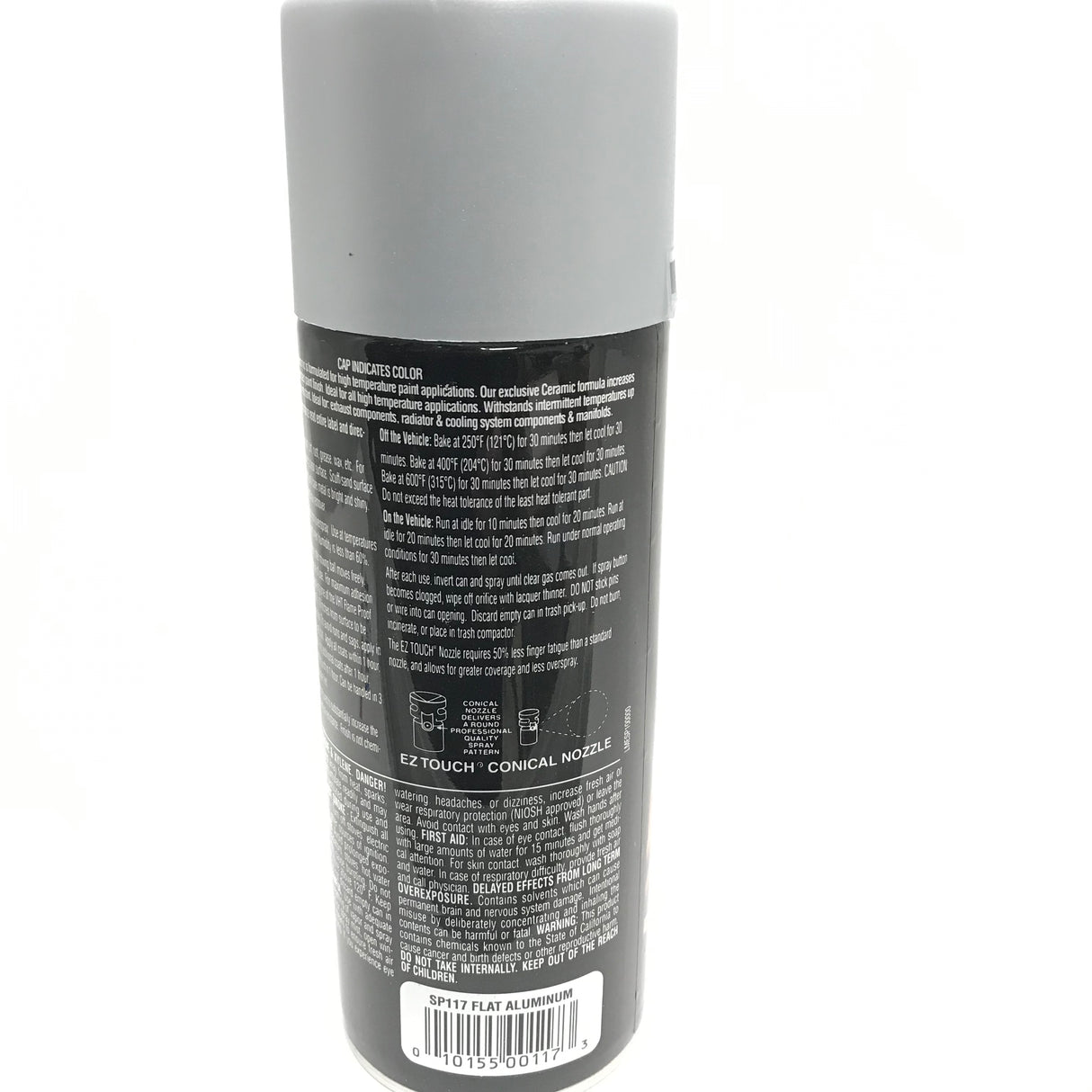 VHT SP117 FLAT ALUMINUM High Temperature Flame Proof Header Paint - 11 oz