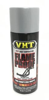 VHT SP117 FLAT ALUMINUM High Temperature Flame Proof Header Paint - 11 oz