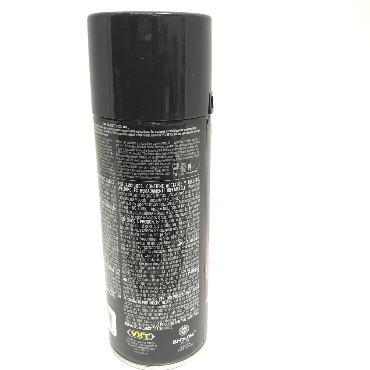 VHT SP124-3 PACK GLOSS BLACK Engine Enamel High Heat Drive Train Paint - 11 oz