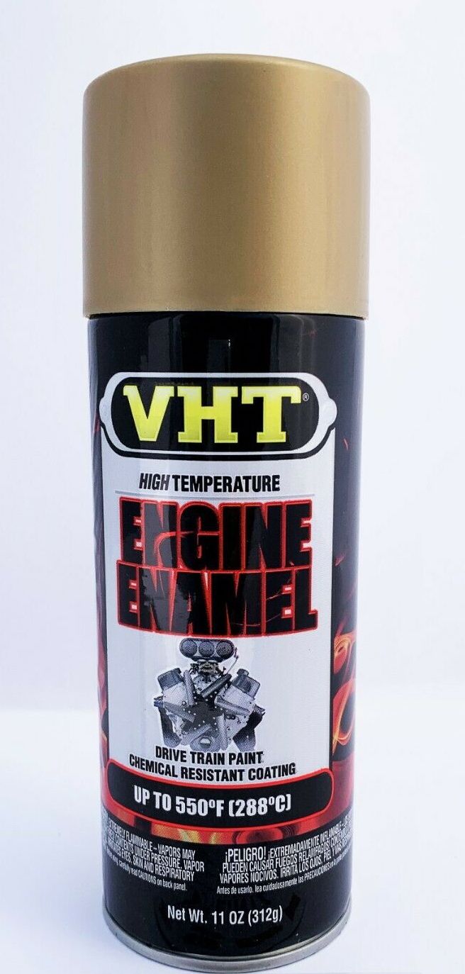 VHT SP132 UNIVERSAL GOLD Engine Enamel High Heat Coating, Drive Train Paint - 11 oz