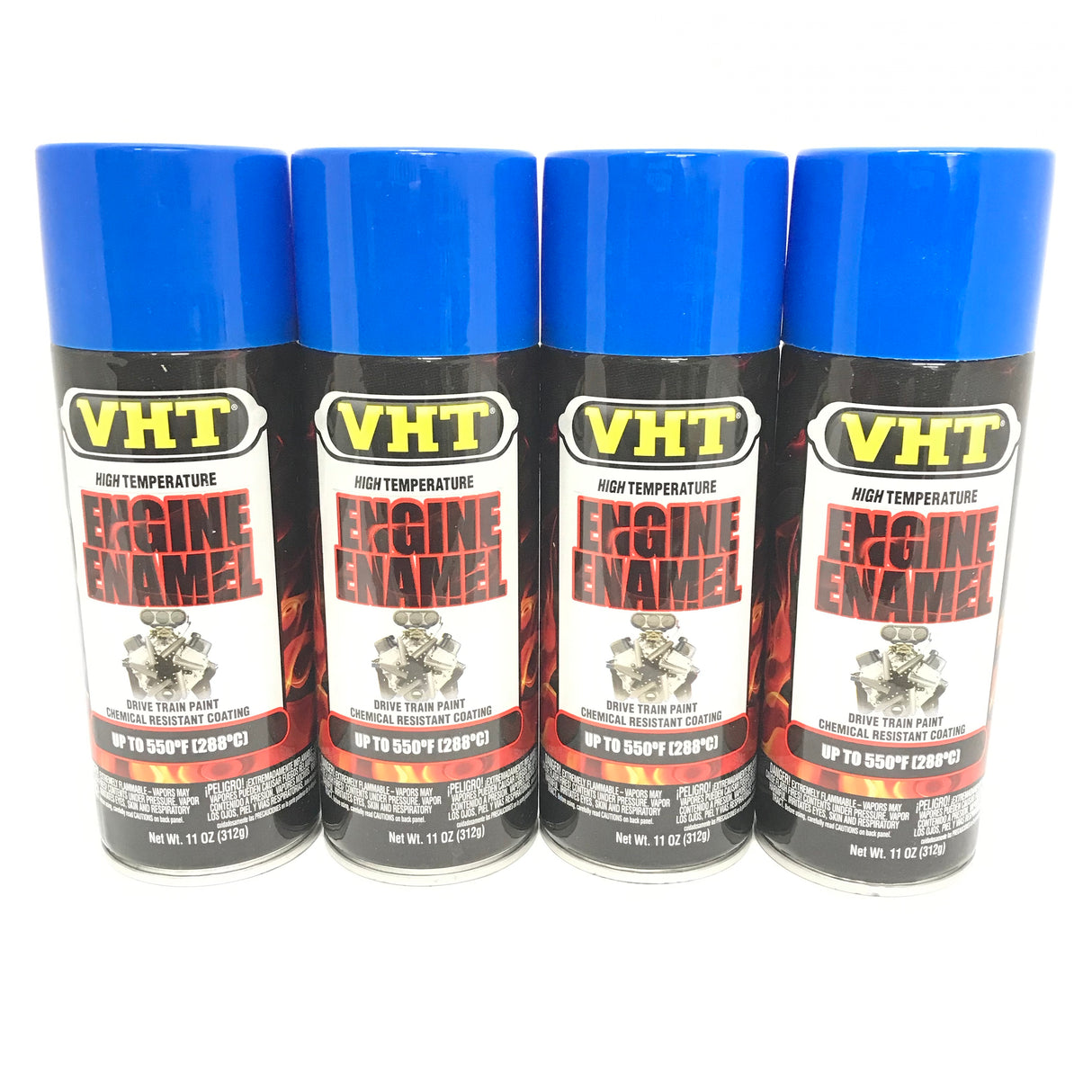 VHT SP134-4 PACK FORD LIGHT BLUE Engine Enamel High Heat Drive Train Paint - 11 oz