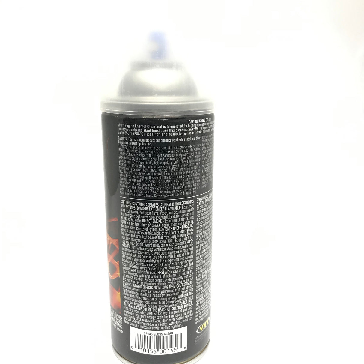 VHT SP145-6 PACK High Temperature Engine Enamel GLOSS CLEAR  - 11 oz