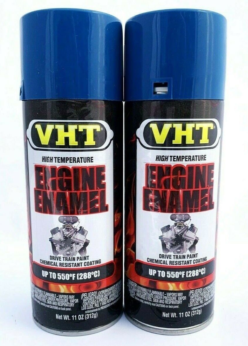 VHT SP153-2 PACK OLD FORD BLUE Engine Enamel Superior Heat & Chemical Resistant- 11 oz