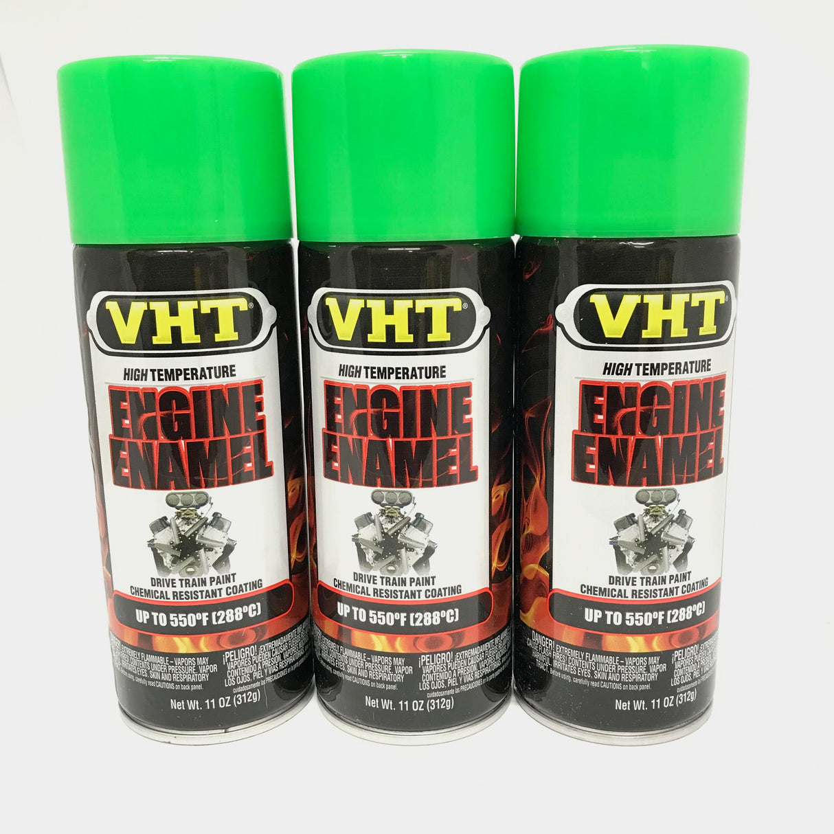 VHT SP154-3 PACK Grabber Green Engine Enamel Superior Heat & Chemical Resistant