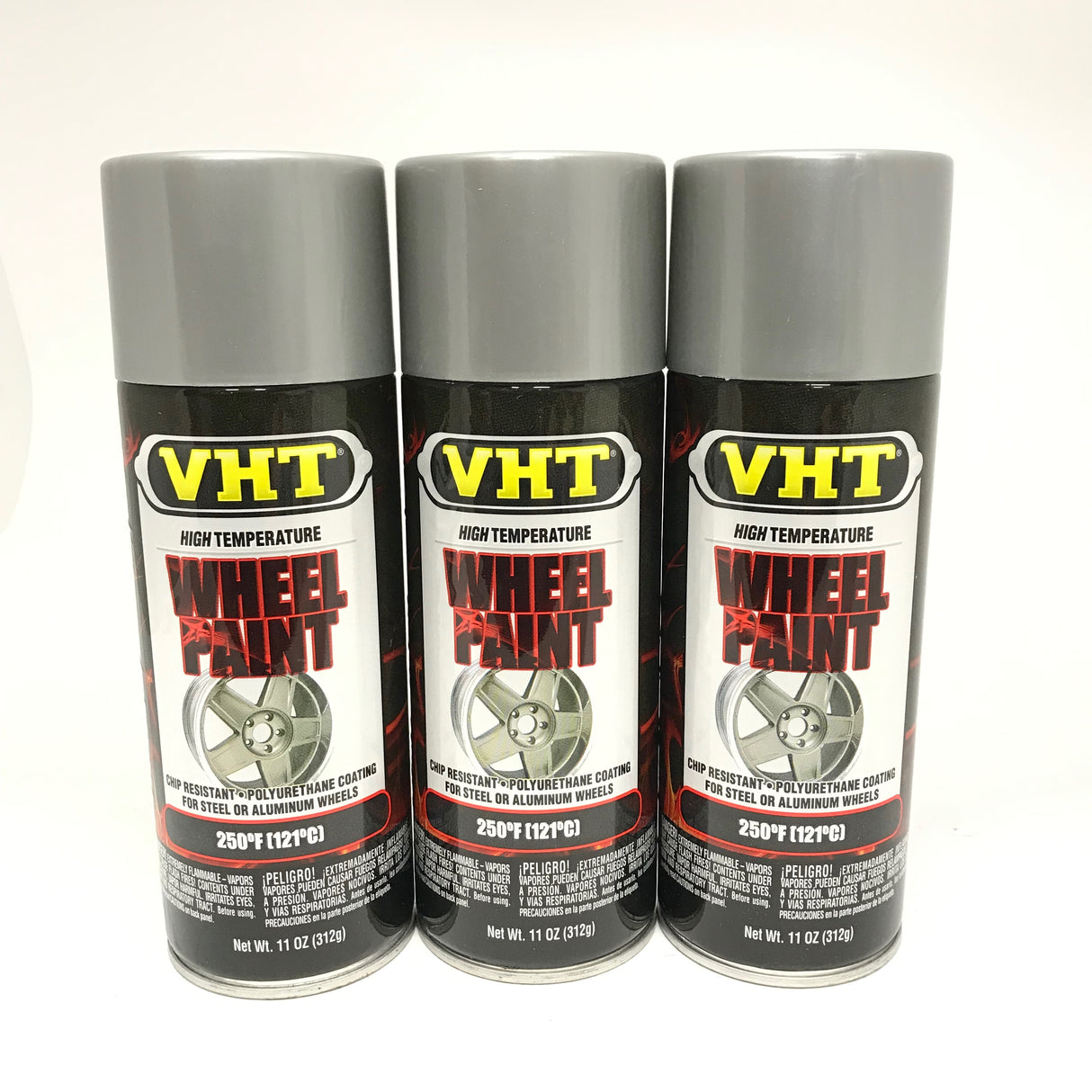 VHT SP181-3 PACK ALUMINUM Wheel Paint Chip & Fade Resistant -11 oz Aerosol