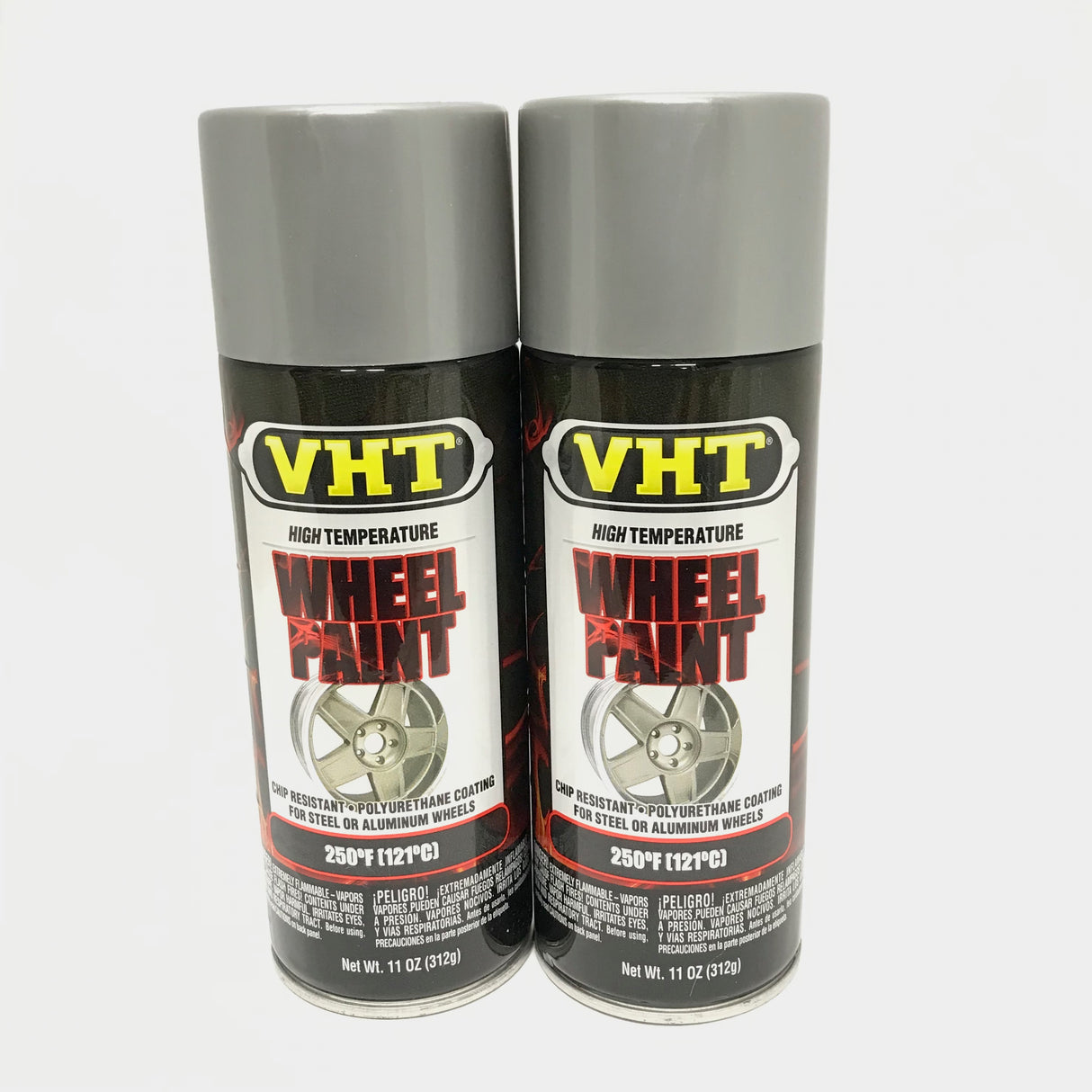 VHT SP188-2 Pack Ford Argent Silver Wheel Paint Chip & Fade Resistant -11 oz
