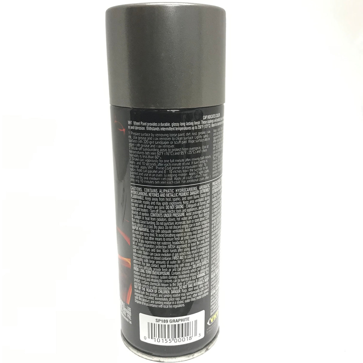 VHT SP189 High Temperature GRAPHITE Wheel Paint, Chip Resistant - 11 oz