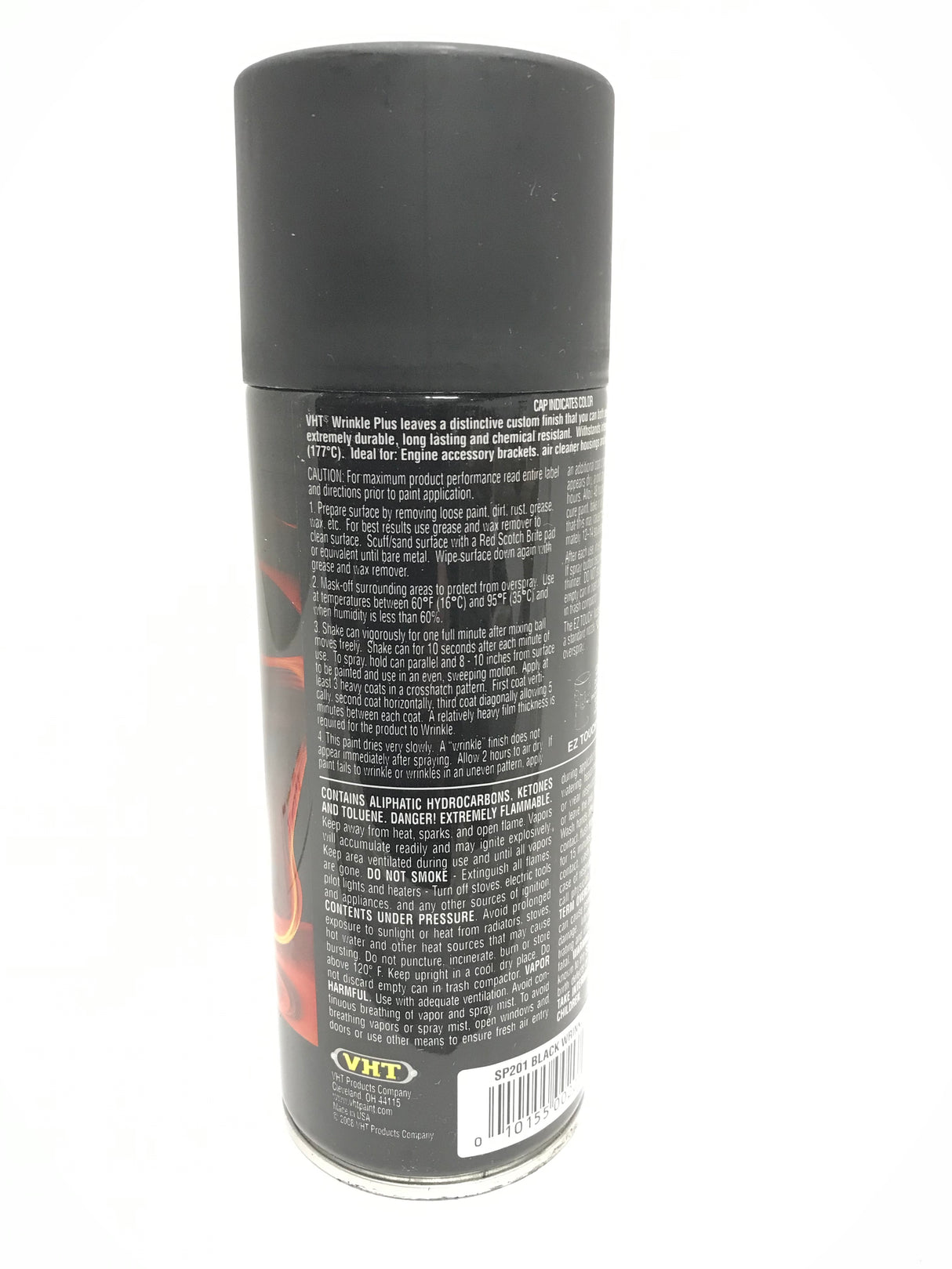 VHT SP201-3 PACK BLACK High Temperature Wrinkle Finish Durable Texture Coating - 11 oz