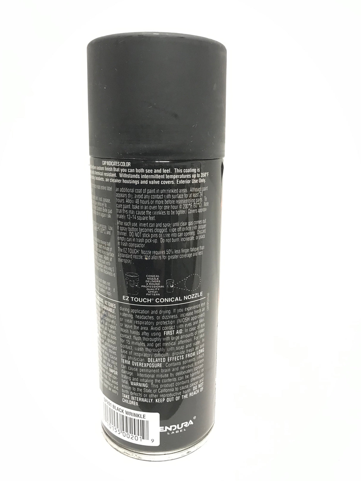 VHT SP201-3 PACK BLACK High Temperature Wrinkle Finish Durable Texture Coating - 11 oz