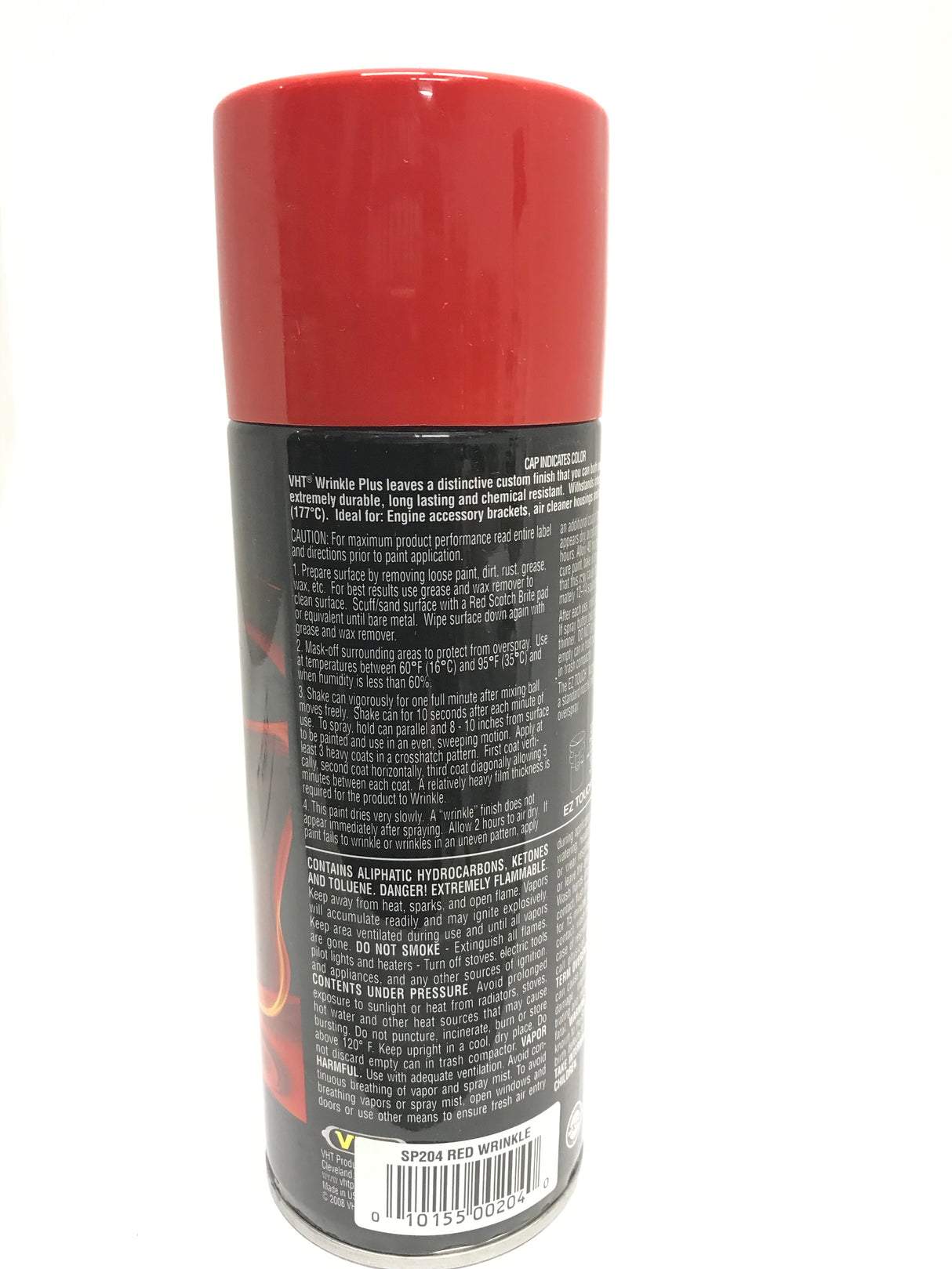 VHT SP204-4 PACK RED High Temperature Wrinkle Finish Durable Texture Coating - 11 oz