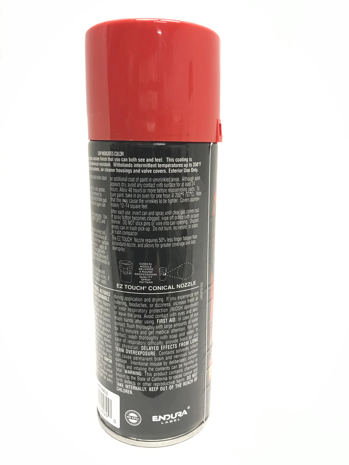 VHT SP204 RED High Temperature Wrinkle Finish Durable Texture Coating - 11 oz